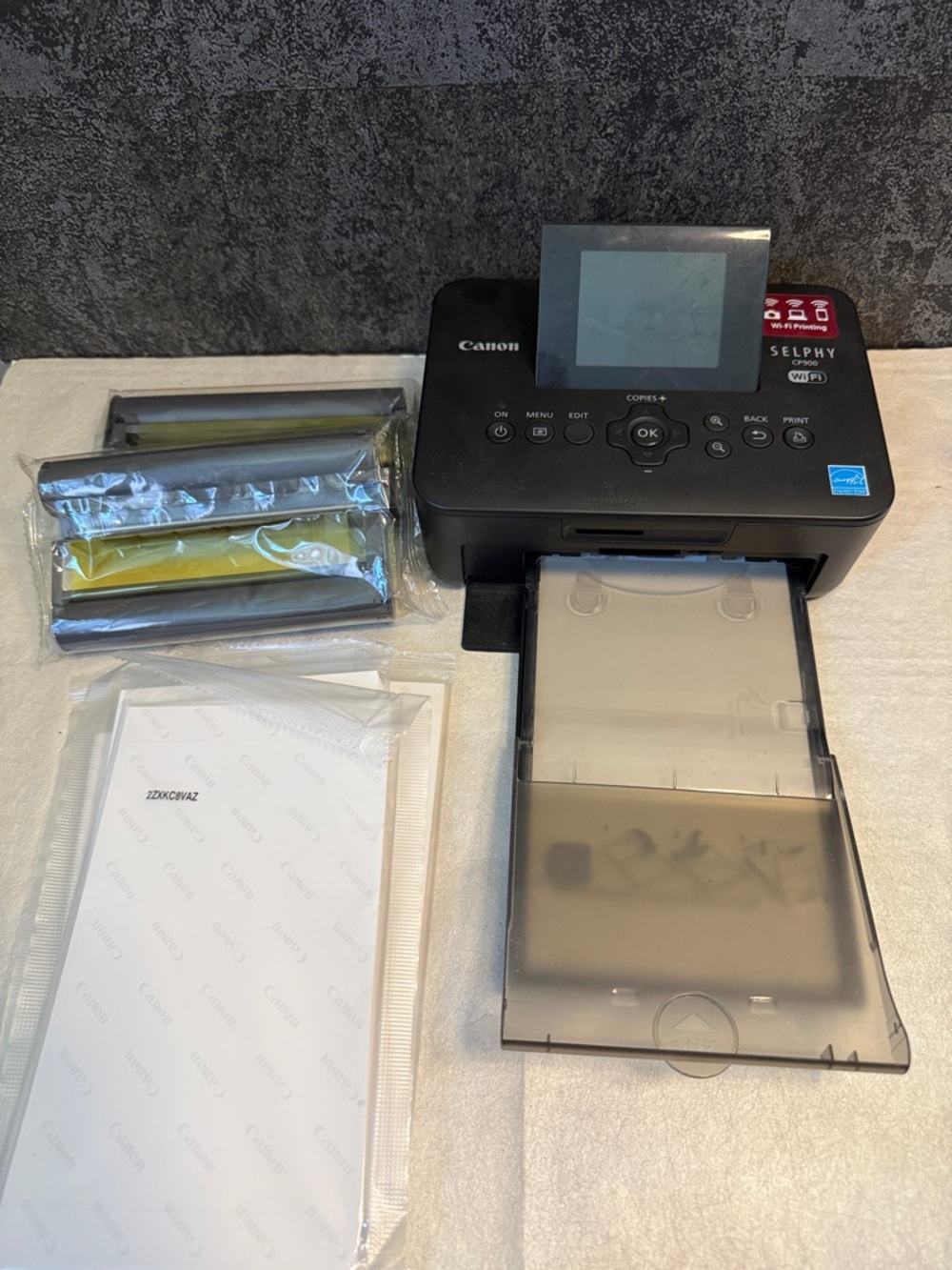 Canon SELPHY Portable Photo Printer - Black